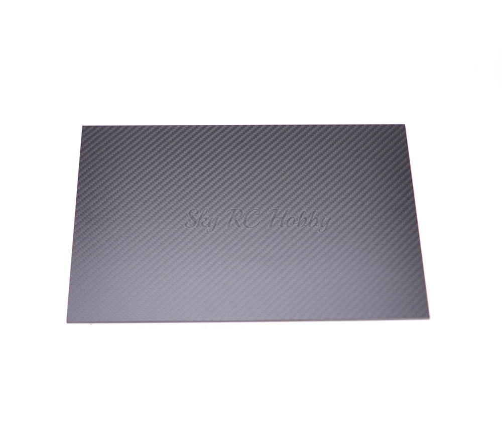 400mm X 200mm Real Carbon Fiber Plate Panel Sheets 0.5mm 1mm 1.5mm 2mm 3mm 4mm 5mm thickness Composite Hardness Material for RC