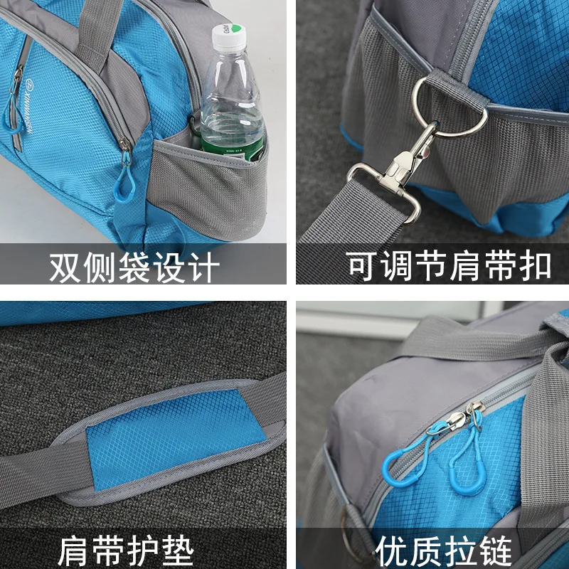 2024 Women Travel Bag Large Capacity Men Travel Duffle Bags Waterproof Polyester Bag