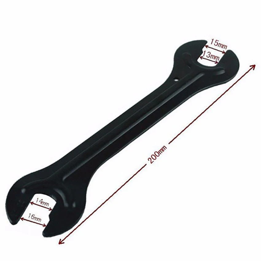 Ferramenta de reparo portátil fix acessórios chave do cubo eixo chave da bicicleta flexível cone ferramenta durável cabeça aço open end bicicleta