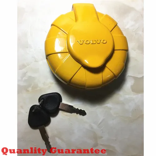 Imagen 2 del producto Tapa de tanque de combustible para excavadora VOL, accesorios de cubierta de diesel, EC55/140/210/240/290/360, Envío Gratis
