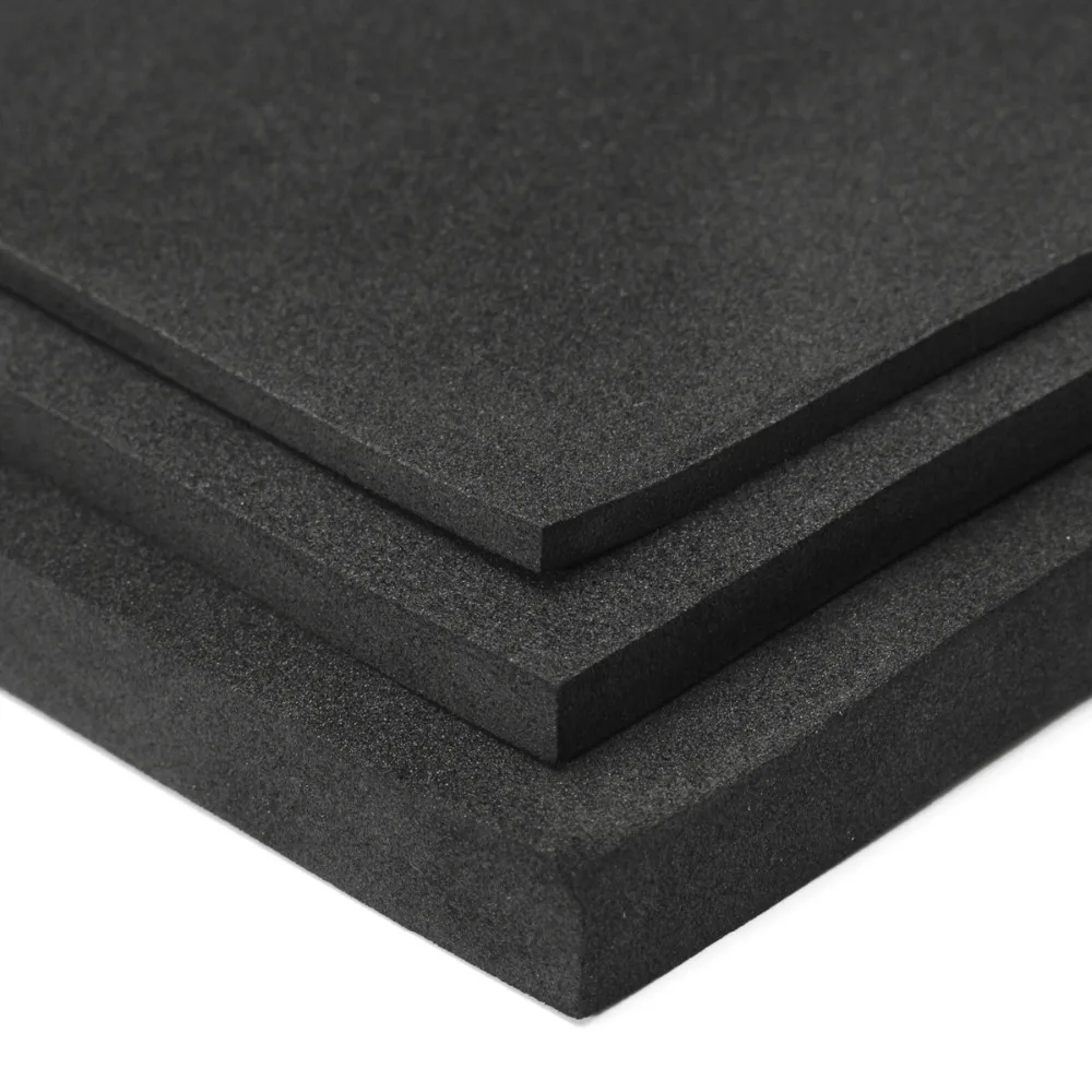 200x200mm 3mm/5mm/10mm/15mm ESD Anti Static Pin Insertion High Density Foam Soundproofing Foam Sound-Absorbing Noise Sponge Foam