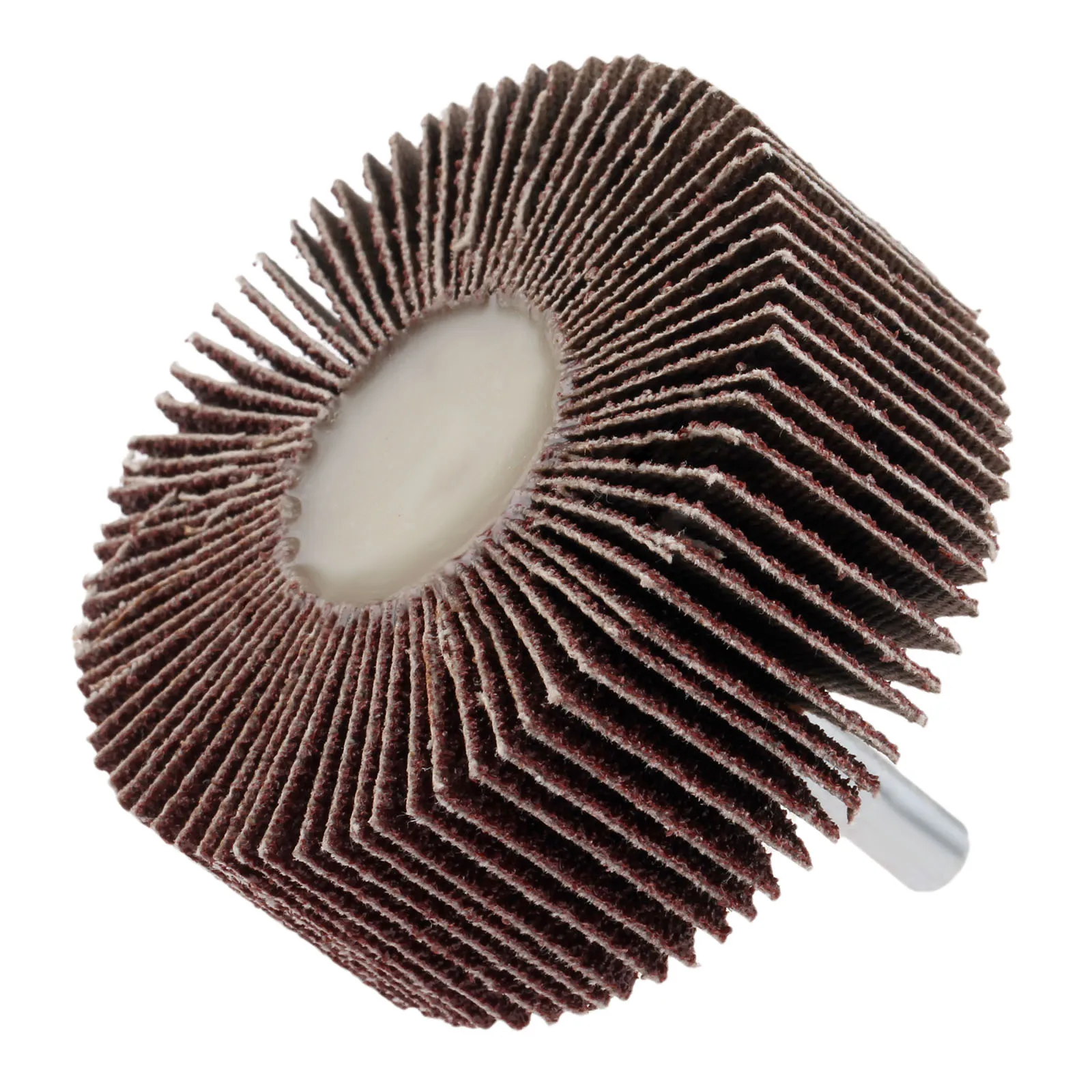 DRELD-ruedas de aleta de lijado de 60mm, 80-Grit, muela de pulido, cepillo, papel de lija para herramientas rotativas, accesorios Dremel, 1 unidad