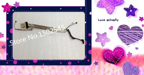 Free shipping new original laptop LCD Cable for HP DV7 DV7-1000 LCD CABLE DC02000IA00