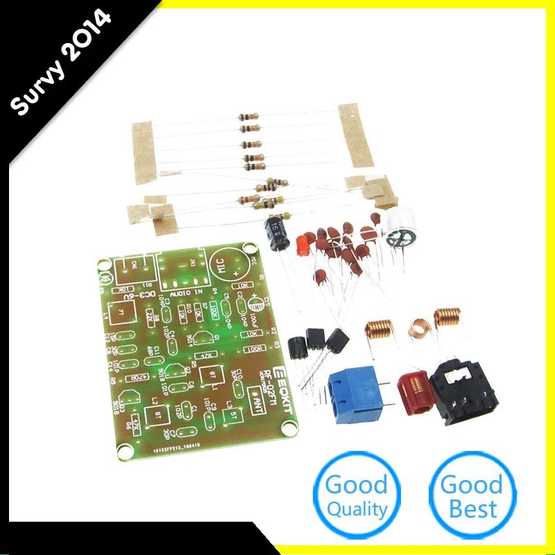 88-108MHz FM Frequency Modulation Wireless Microphone Module DIY Kits Transmitter Board Parts DC 3-6V FM Transmitter Module