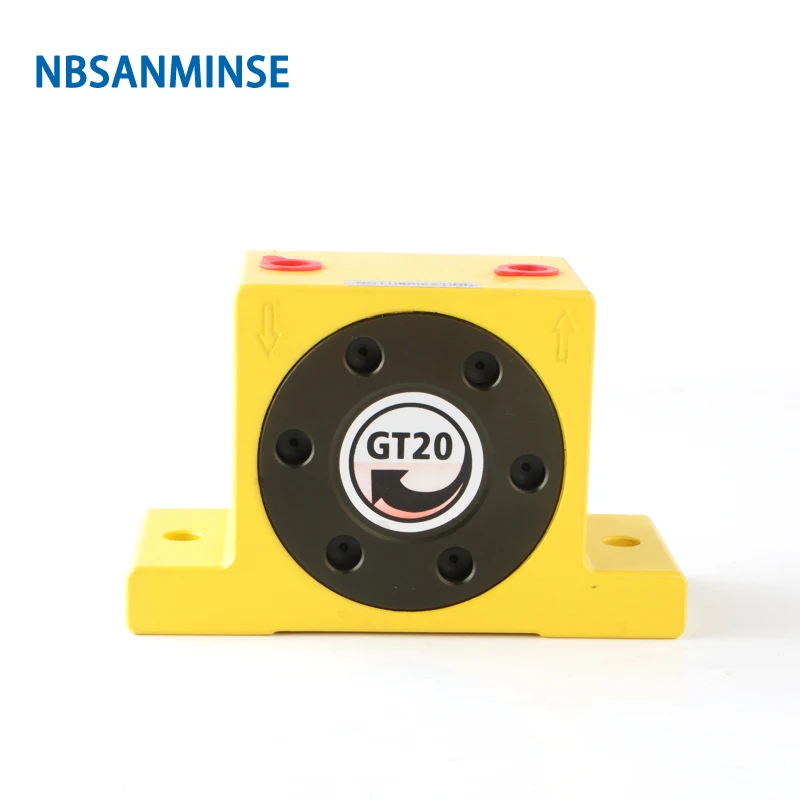 GT 32 36 40 48 60 Pneumatic Turbine Air Vibrator Silo For Food Feeder and Pharmaceutical Industries Pneumatic Hammer NBSANMINSE