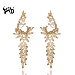 VEYO Trendy Crystal Drop Earings for Women Fashion Jewelry New