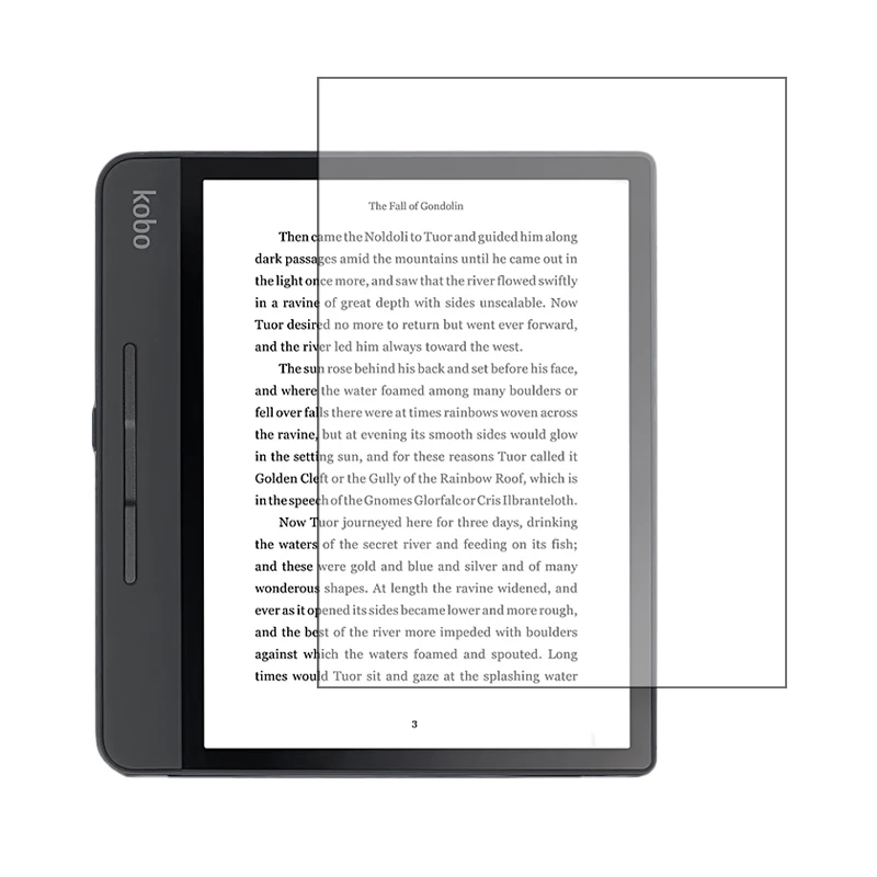 2x Clear LCD Screen Protector Guard Cover for Kobo Forma 8 inch Shield Anti-Scratch Film Skin Accessories