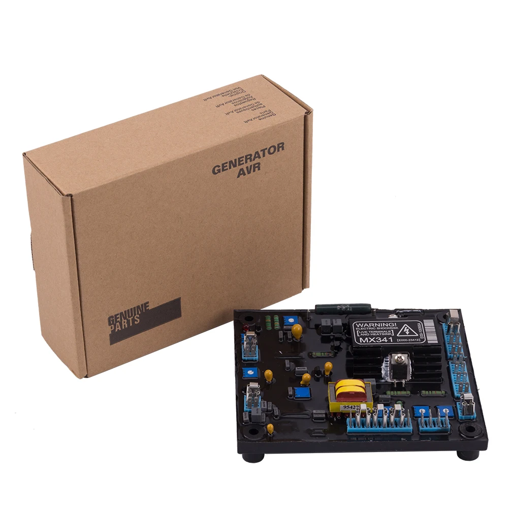 Generator Automatic voltage regulator MX341 AVR Permanent magnet Diesel brushless alternator Power regulator stabilizer view 6