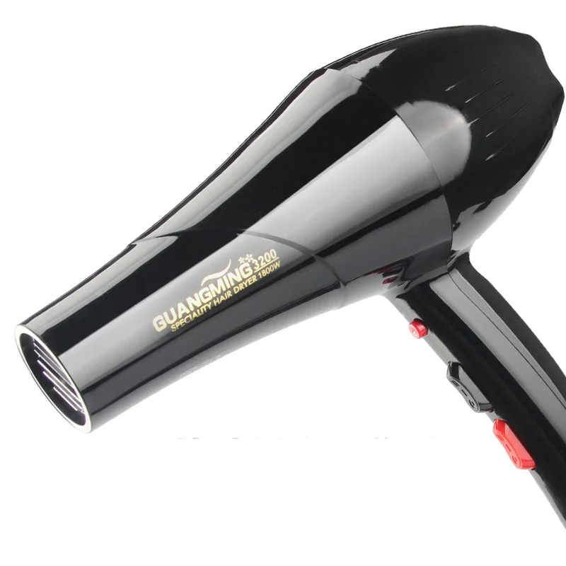

AC Motor Blow Dryer real power 1800W Professional Hair Dryer Hot And Cold Wind Hairdryer Styling Tools For salon Equipment