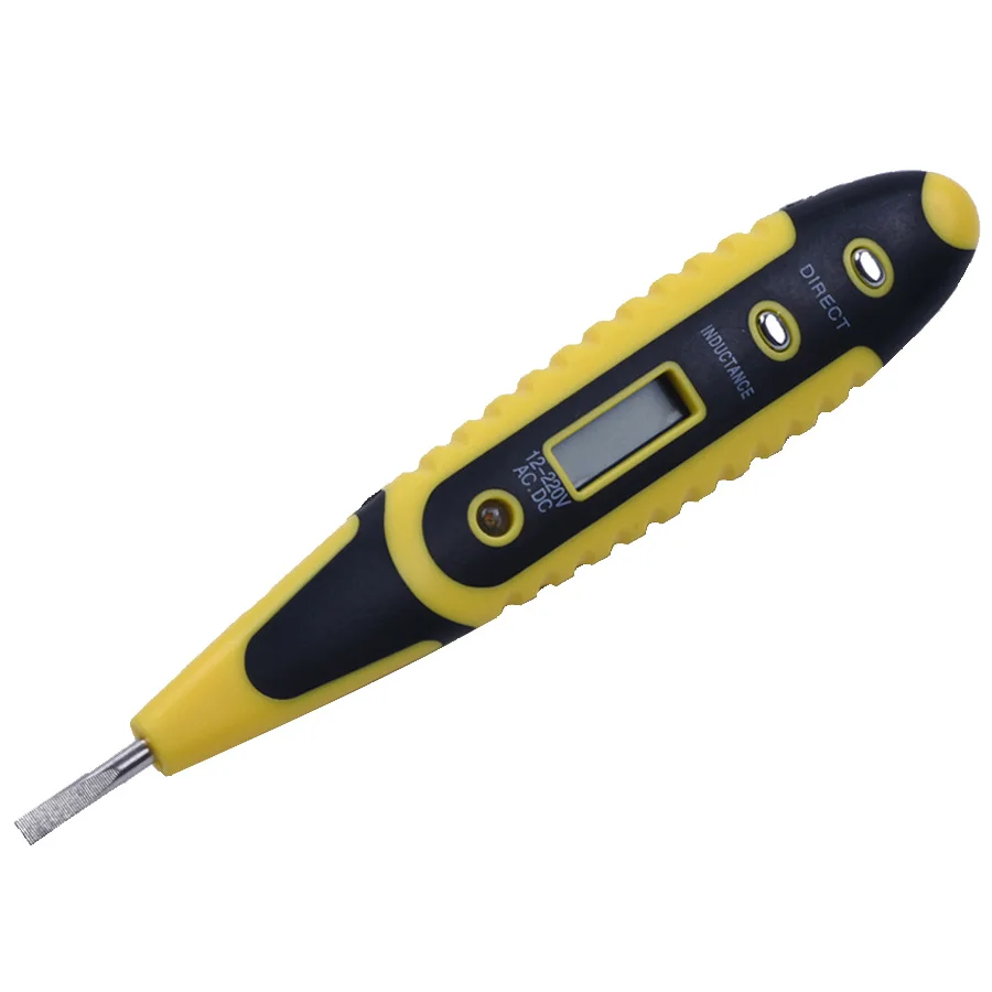 2016 Portable Digital Electrical Multi-sensor 12-220V Measure Voltage Detector Test Pen with Night Vision