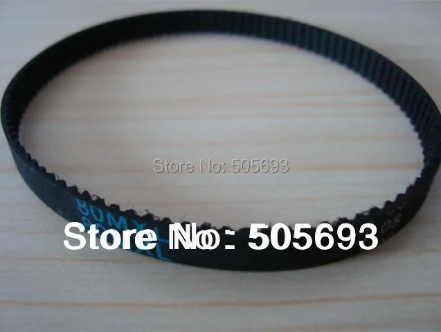 80MXL รอบเข็มขัดนิรภัย 6 มม.กว้าง 203.2 มม.ความยาวสำหรับ 3D เครื่องพิมพ์ 5 ชิ้นแพ็ค