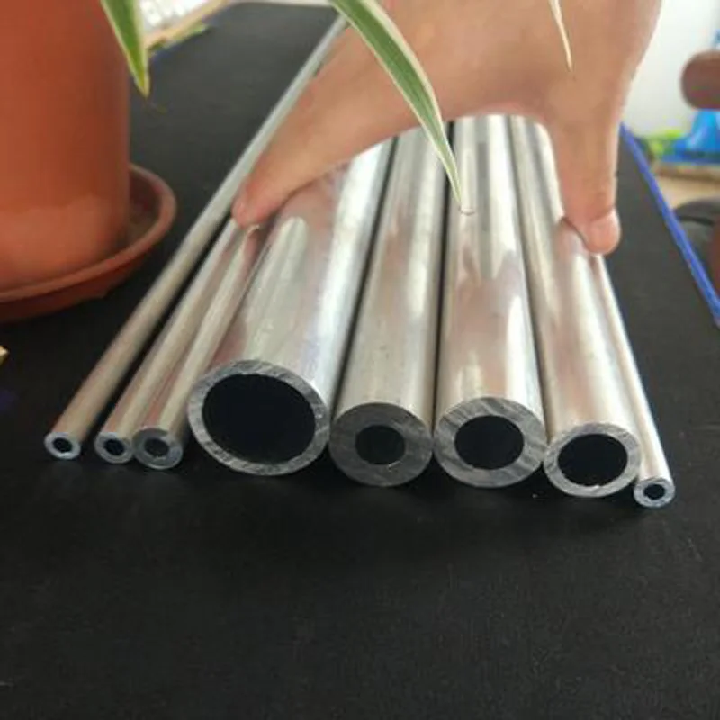 

1Pcs 6mm-14mm Inner Diameter Aluminum tube alloy Hollow AL rod hard bolt pipe duct vessel 300mm L 15.3mm-15.8mm OD