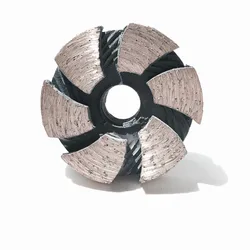 On Sale of  M10 amount connector 35-50mm diamond grinding wheels for be used with Angle grinder for grinding stone ditch