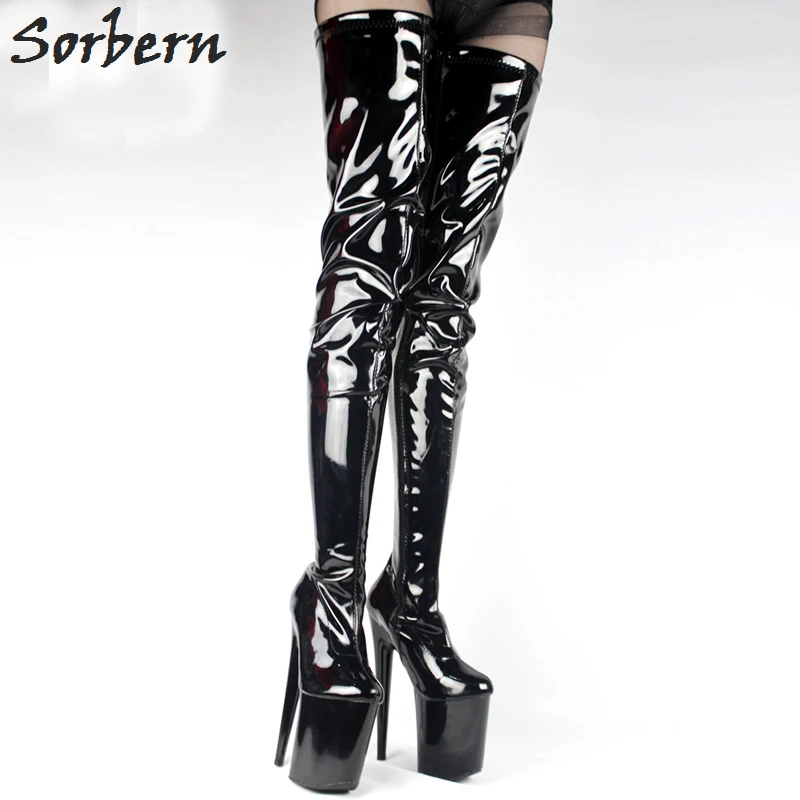 Sorbern Sexy Over The Knee Boots Crotch Thigh High 20Cm/8