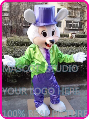 

mascot MR Easter bunny rabbit mascot costume custom adult size cartoon character cosplay mascotte theme