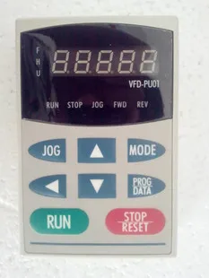 Delta b f series frequency inverter general operation panel vfd-pu01