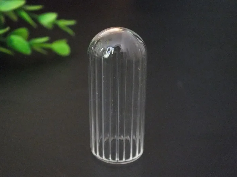 

Free ship!! 50x20mm Small Fringe tube shape glass globe pendant / glass bottle art jewelry pendant necklace