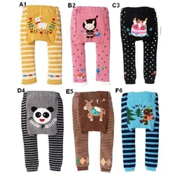 Hooyi Baby Pants girls legging Tights kids Leggings Newborn PP pant baby boy clothes underpant cartoon animal