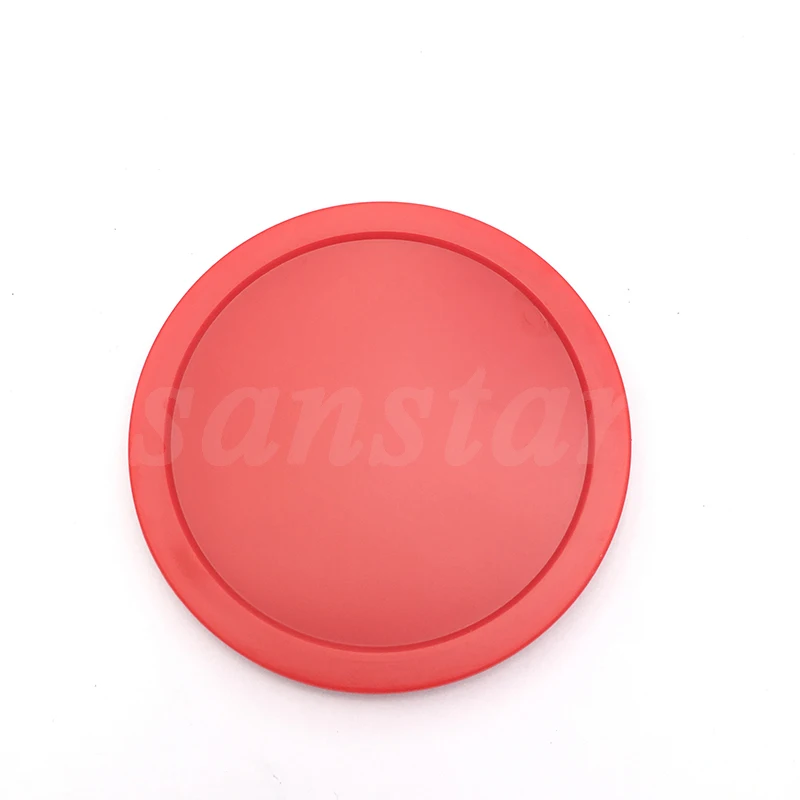 10 pcs Standard Plastic Air Hockey Pushers And Pucks Replacement For Game Tables Goalies Accessories