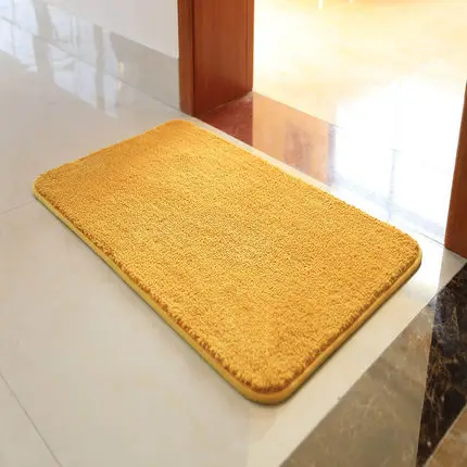 18 Colours Bathroom Mats Entry Door Mat Entrance Hall Bathroom Absorbent Mat Bedroom Carpet