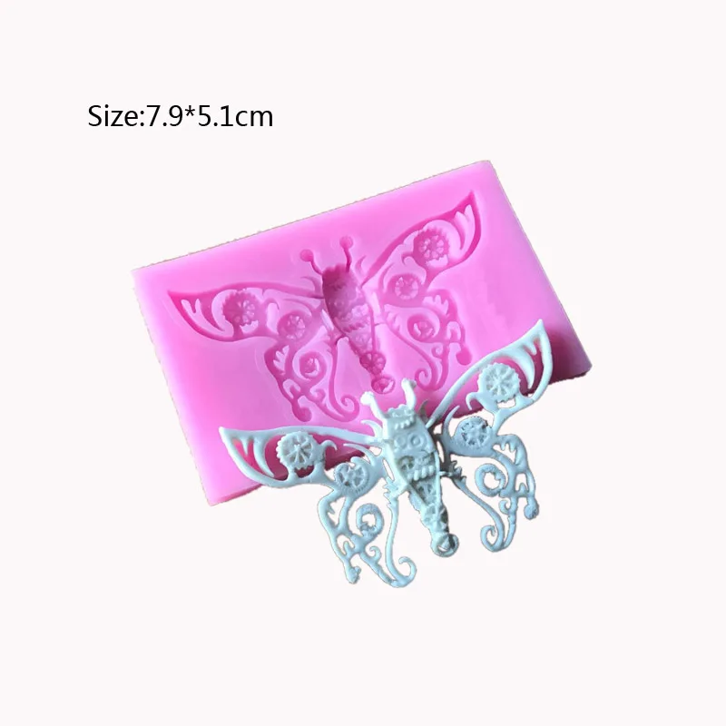 Hot Sale DIY Sugar craft Cake Vintage Relief Border Silicone Mold Fondant Mold Cake decorating Tools Gum paste Mold