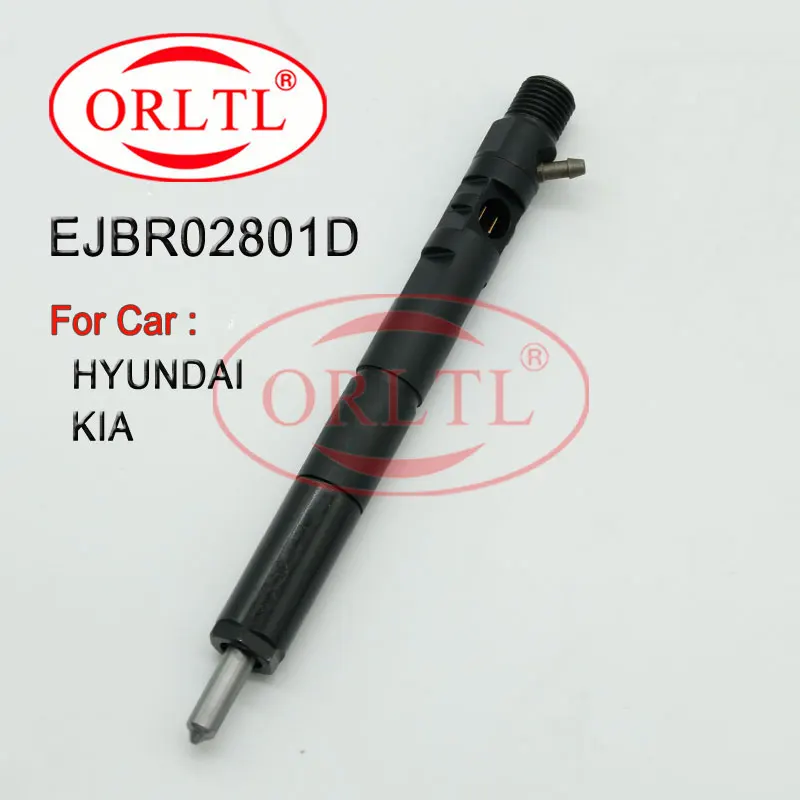 

ORLTL Fuel Injector nozzle EJBR02801D (33800-4X500) Auto Inyector EJB R02801D (338004X500) For HYUNDAI Terracan 4x4 2.9L