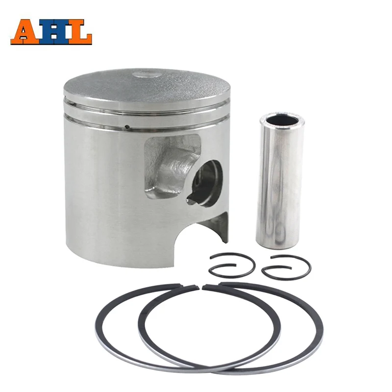 AHL Bore Size 56 56.25 56.5 57 mm Motorcycle Standard Piston Kit Pin Rings Clips Set For Kawasaki KDX125 KDX 125 1990-1999