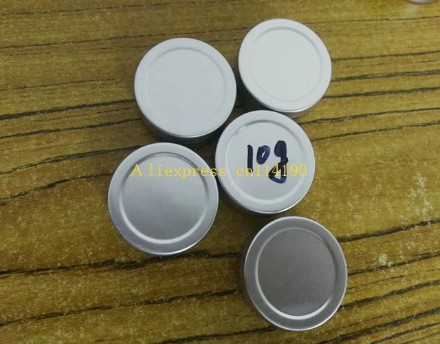 1000pcs Free Shipping 40x15cm 10g Aluminum Jar 10cc metal Cosmetic Packaging Container 1/3oz professional cosmetics container