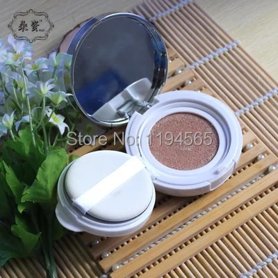 

20PCS Air Cushion BB Concealer Brighten Moisturizing Skin Color Powder Foundation Lightmindedness Nude Makeup