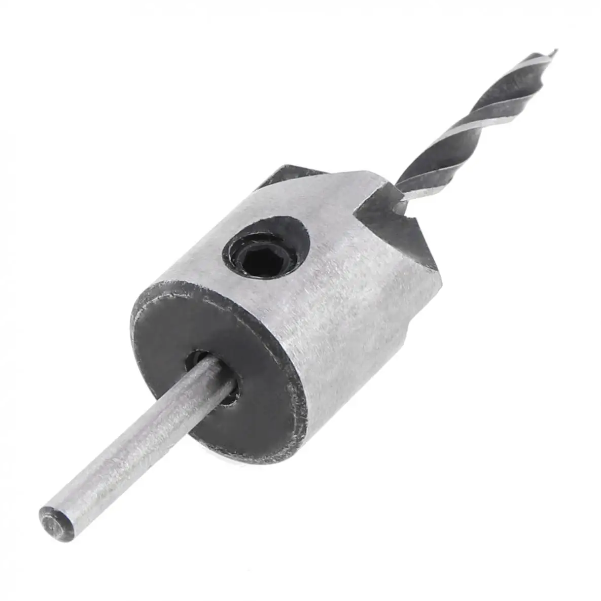 Foret à fraise universel HSS pour menuiserie, foret en acier rapide + clé, outils pour menuiserie, adapté à la foret, 2 pièces/ensemble 3mm
