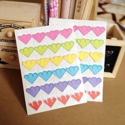 24 Pcs/Lot DIY Colorful Cloud Corner Paper Stickers For Photo Albums Fitting Handwork Frame Exquisite Decoration Scrapbooking