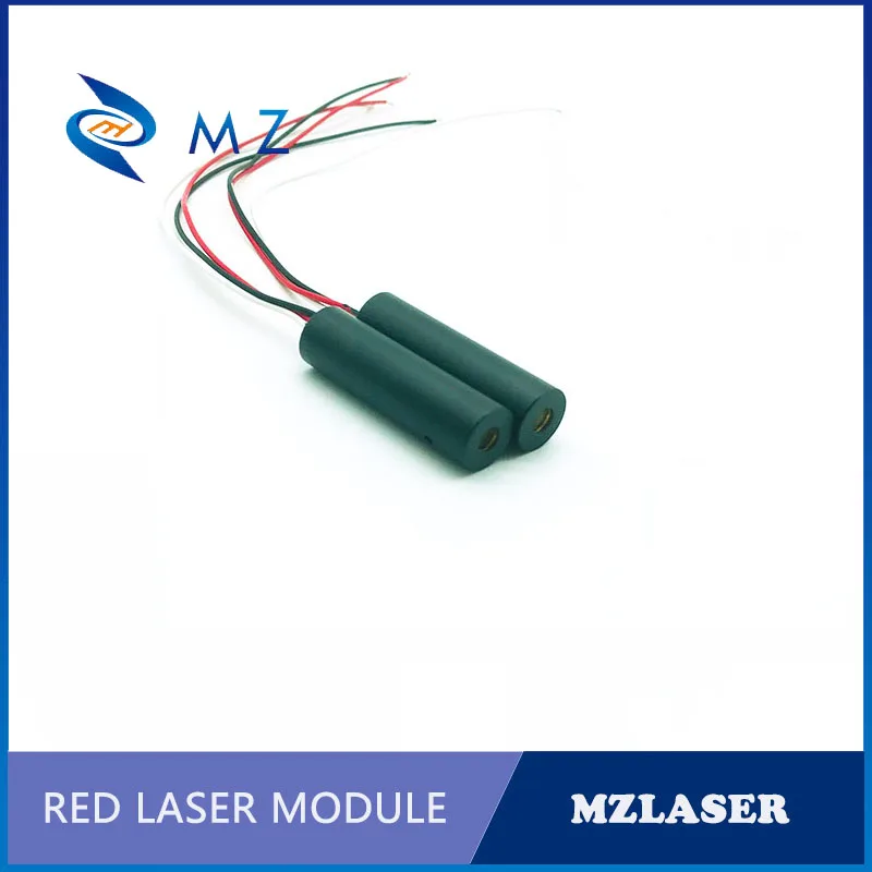 Módulo láser de punto rojo de control PMW de grado industrial 8MM 635NM 15MW/20MW/25MW con unidad APC para aplicaciones de precisión