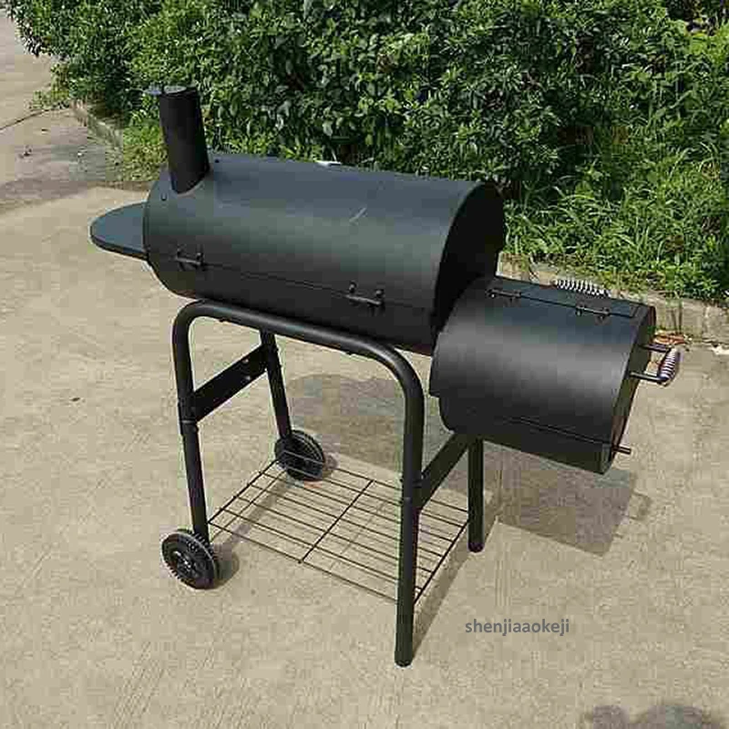 المنزلية الفحم شواية باربيكيو شواء موقد سمكا كبير شواية باربيكيو ل 6-7 الناس في الهواء الطلق حديقة فناء فيلا فندق