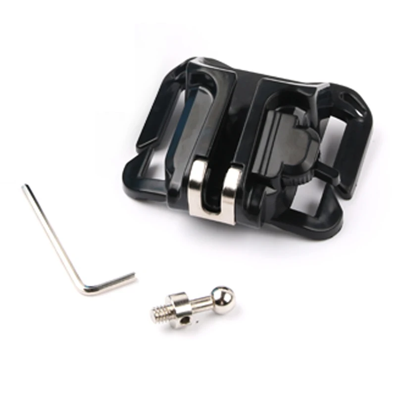 กล้องสายคล้องเอวเข็มขัดหัวเข็มขัดคลิปกล้องกระเป๋าสำหรับ Sony Canon Nikon DSLR กล้อง