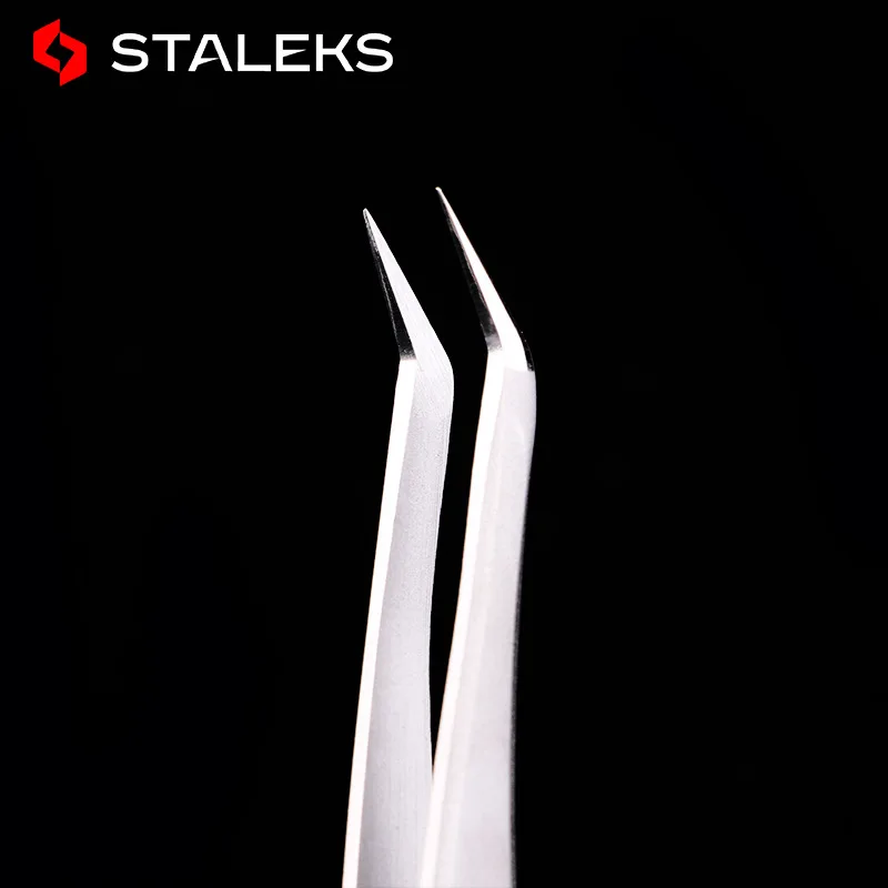 Professional High-Precision Light Tweezers Feather Eyelash Grafting Planting Tool for Effortless Flowering Effort TE-40/13