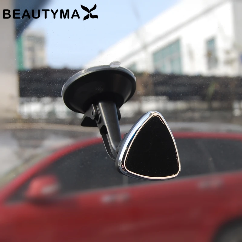 Suporte magnético para celular no painel do carro, suporte giratório de 360 para-brisas