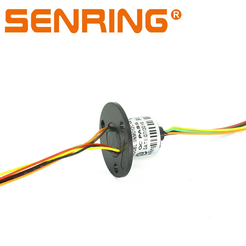 mini capsule slip ring SNM012 6 wires/12 wires/18 wires slip rings 2A signal