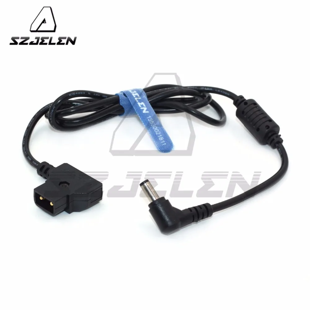 D-Tap to Right Angle DC5.5x2.5mm Cable for DSLR Rig Power V-Mount Anton