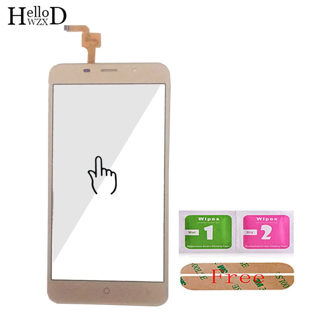 5.5\'\' For Leagoo M5 Plus Touch Screen Digitizer Panel Repair Parts Touchscreen Front Glass Lens Sensor Tools +Free Adhesive Gift