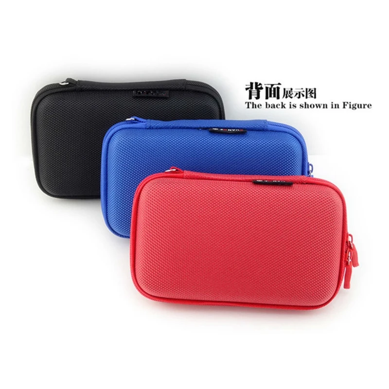 Aipinchun – Mini étui rigide à fermeture éclair pour écouteurs, sac numérique de protection, organisateur de câbles Usb, pochette Portable pour écouteurs