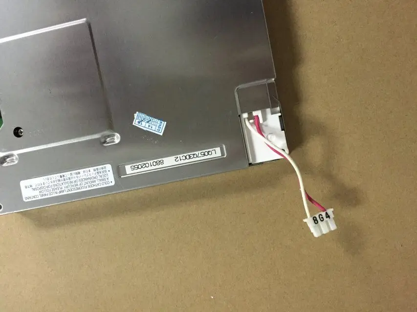 Nova tela lcd original de 5.7 polegadas lq057q3dc12 lq057q3dc02