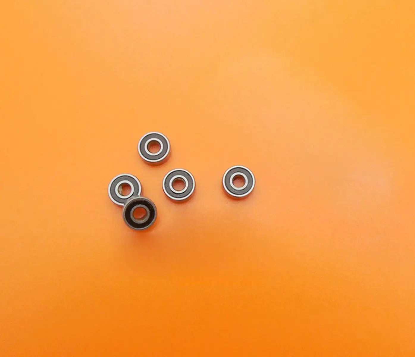 

(10)MR83-2RS 3x8x3mm P6 ABEC3 Deep Groove Ball Miniature Bearing Black