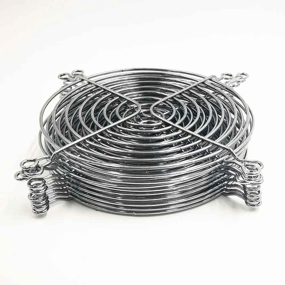 Imagem -02 - Tampa da Grade do Ventilador de Refrigeração de Metal Irradiando Tampa Protetora Filtro de Rede Guarda 80 mm 90 mm 120 mm Ventilador de Ferro Líquido 10 Pcs