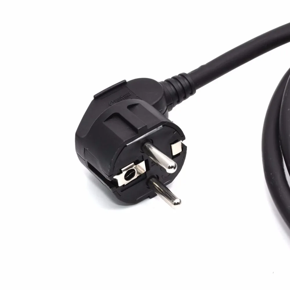 250V 16A European/German standard socket and plug power line 3*1.5 MM/1 Meters Cable Extension cord