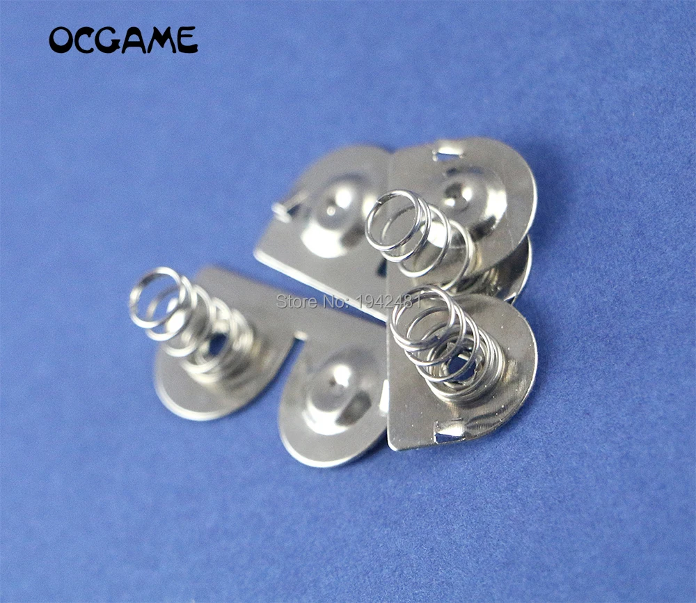 Terminali batteria da 500 pezzi Contatti a molla per supporto batteria alloggiamento GBC per GameBoy Color