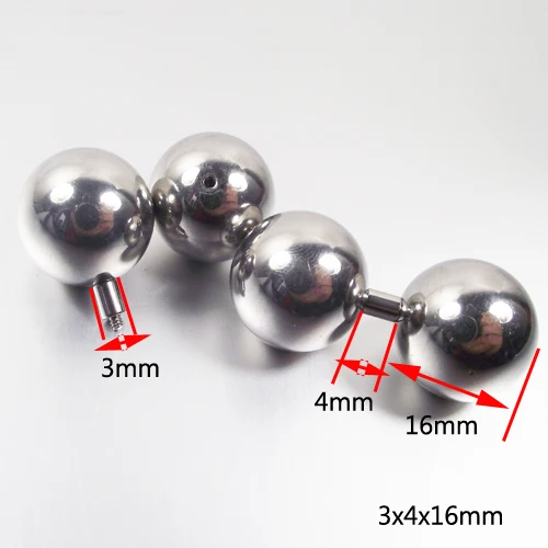 1 Piece Big Ball 4mm Bar Straight Barbell Rings Vaginal rings Series ring Tragus Ear Piercing Nipple PA Ring Body Jewelry