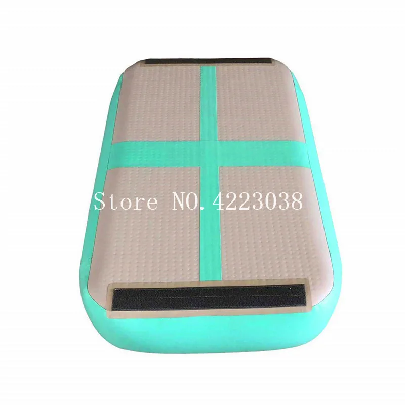 

Free Shipping 0.6*1*0.2m Gym Mat Inflatable Gymnastics Tumble Track Air Block Air Board For Sale