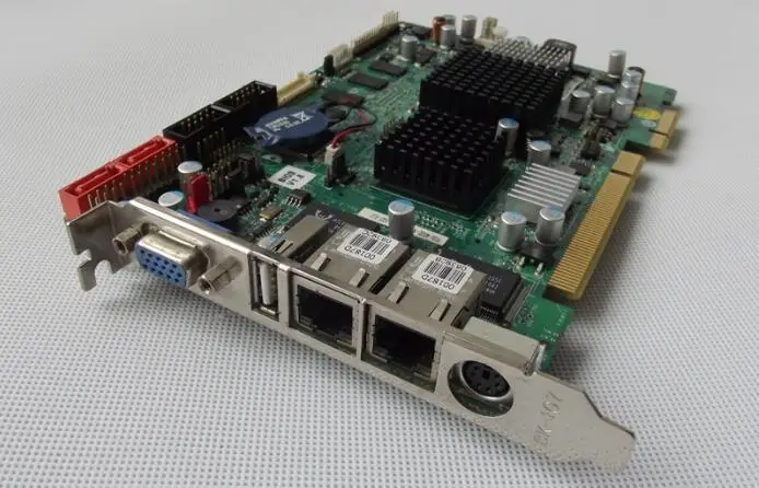 PICOE-945GSE-N270-512MB-R10  100% OK Original Half-size CPU card IPC board PICMG1.0 SBC with CPU RAM Onboard VGA 2*LAN