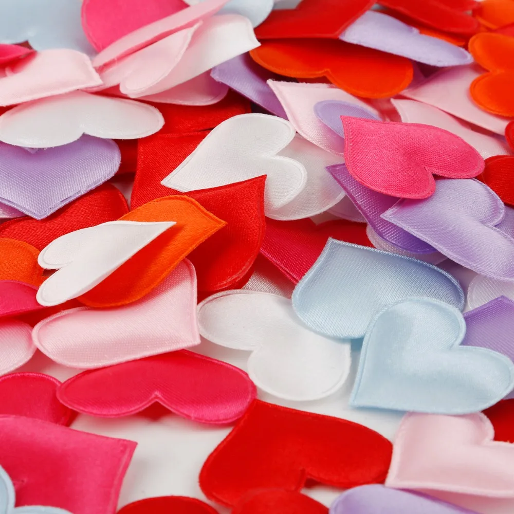 100Pcs/Lot 15-35mm Sponge Heart Shaped Confetti Throwing Petals For Wedding Valentine's Day Gift Home Decor Decoration