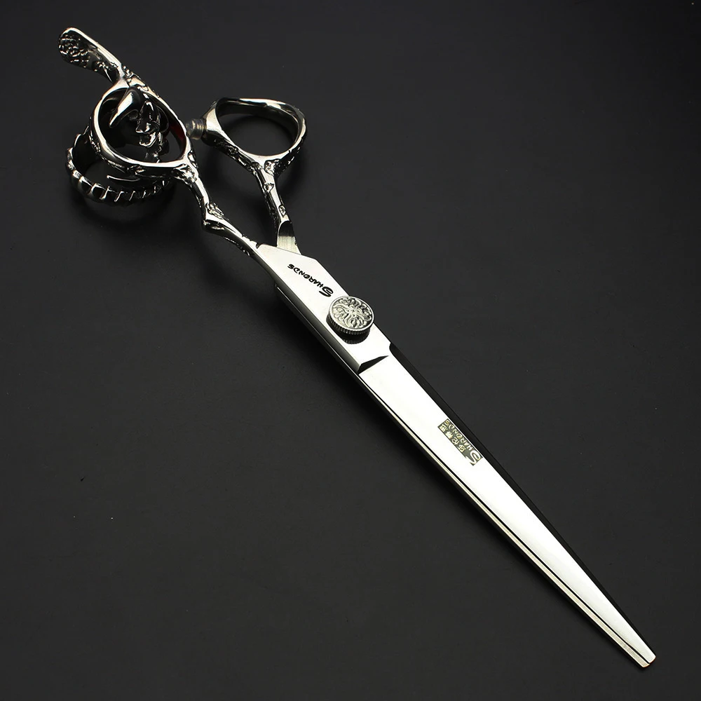 Sharonds Rose Pattern Scissors Set 6 inch / 7 inch Barber Scissors Japan 440c Steel Scissors Set